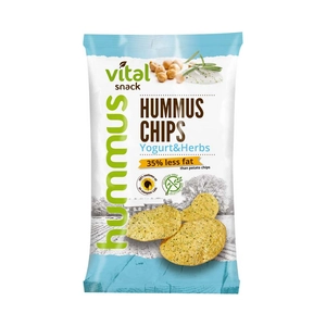 Vital Hummus Chips Joghurt-Zöldfűszer Gluténmentes, 65 g