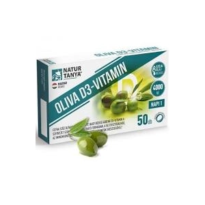 Natur Tanya® OLIVA D3-vitamin, 50db