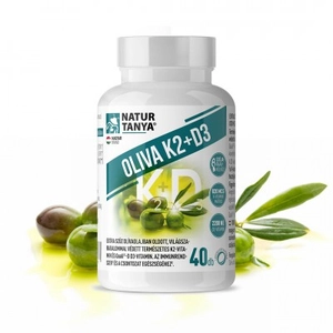 Natur Tanya® OLIVA K2+D3 vitamin, 40 db lágyzselatin kapszula