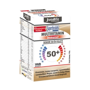 Jutavit Multivitamin 50+ Senior Tabletta, 100 db