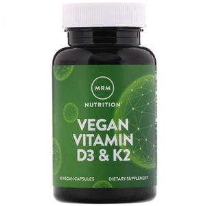 MRM Vegán D3 és K2 vitamin, 60 darab