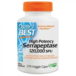 Szerrapeptáz serrapeptase enzim, nagy dózisú, 270 db