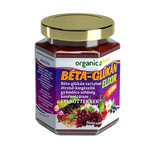 Organic Force Béta-glükán Elixír felnőtteknek és 12 éven felüli gyerekeknek, 210g
