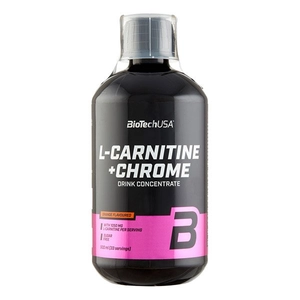 BioTech L-Carnitine + Chrome - narancs íz, 500 ml