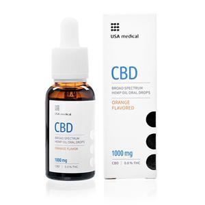 USA Medical CBD olaj 30ml 1000mg