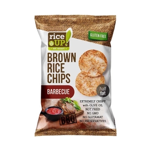 Rice Up Rizs Chips Barbecue Ízű, 60 g