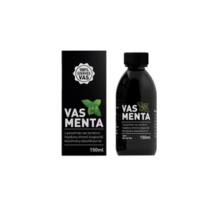 Vas Menta Liposzómás folyékony étrend-kiegészítő huminsav oldattal, 150 ml