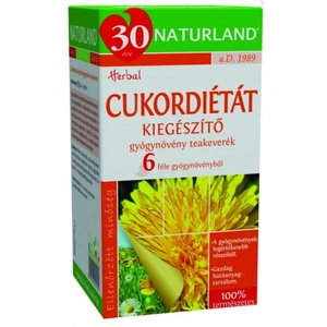 Naturland cukordiétát kiegészítő tea, 20 db