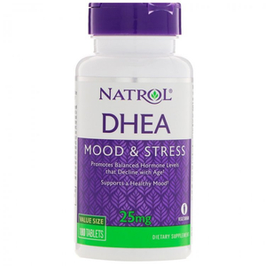 Natrol, DHEA hangulat és stressz, 25 mg, 180 db