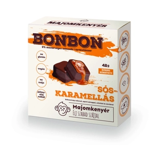 Majomkenyér Bonbon Sós - Karamellás, 42 g