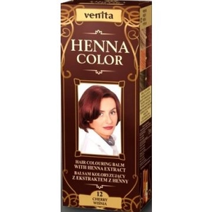 Henna Color Színező hajbalzsam Nr 12 Meggyvörös 75 ml