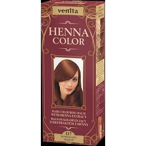 Henna Color Színező hajbalzsam Nr 117 Mahagóni 75 ml