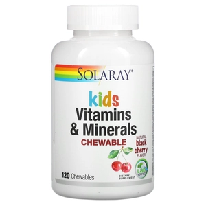 Solary rágótabletta vitaminokkal és ásványi anyagokkal, 120 db