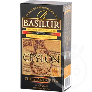 Basilur the island of tea special fekete tea 25 filter 50 g - 70480