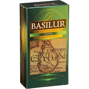 Basilur the island of tea green zöld tea 25 filter 37,5 g - 70482