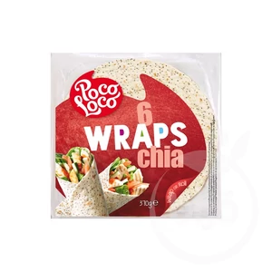 Poco Loco tortilla chia magos 370 g