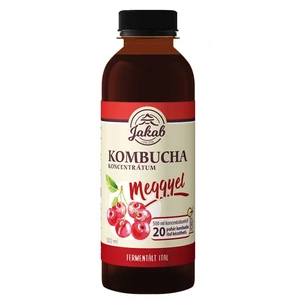 Jakab Kombucha tea koncentrátum meggyes 500 ml