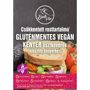 Szafi Free csökkentett rosttartalmú gluténmentes vegán kenyér lisztkeverék 5000g