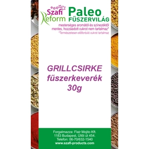 Szafi Reform paleo Grillcsirke fűszerkeverék (gluténmentes), 30 g