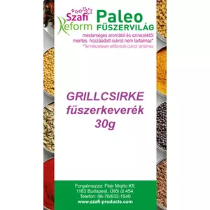 Szafi Reform paleo Grillcsirke fűszerkeverék (gluténmentes), 30 g
