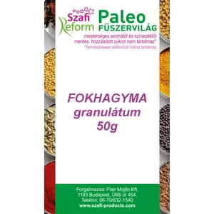 Szafi Reform Paleo fokhagyma granulátum, 50 g