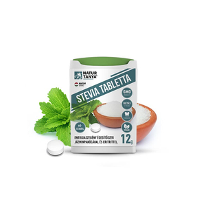 Natur Tanya Stevia tabletta - Mellékíz-mentes, természetes édesítőszer, 200db