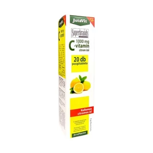 Jutavit C-Vitamin 1000Mg Citrom Ízű Pezsgőtabletta 20 db