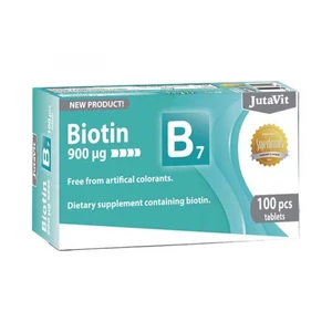 JutaVit Biotin - B7-vitamin tabletta 100db