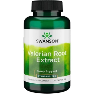 Swanson Valeriana gyökér kivonat kapszula 200 mg, 120 db