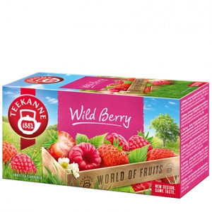 Teekanne wild berry eper-málna tea, 20 filter