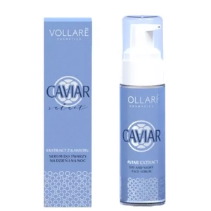 Vollaré Caviar Kaviáros bőrfiatalító anti-aging pumpás nappali és éjszakai arcszérum 30 ml