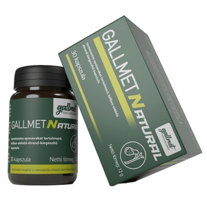 Gallmet-Natural-30 gyógynövény kapszula 30 db