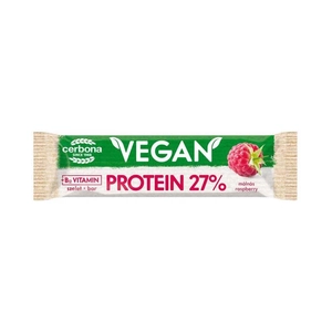 Cerbona vegán szelet proteines málna 40 g