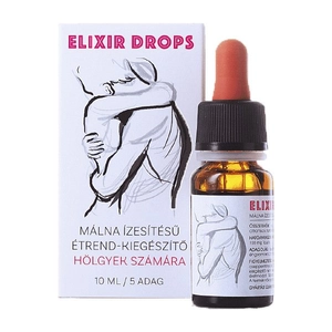 Elixir Drops vágyfokozó cseppek hölgyeknek, 10ml/5adag