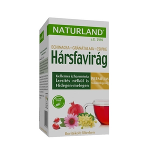 Naturland tea Hársfavirág - Echinacea - Gránátalma, 20 filter