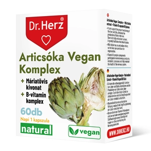 Dr. Herz Articsóka vegan kapszula 400 mg 60 db