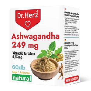 Dr. Herz Ashwagandha kapszula 249 mg 60 db