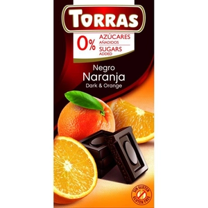 Torras étcsokoládé narancsos, 75 g