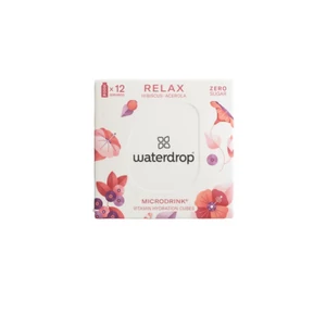 Waterdrop Microdrink Relax hibiszkusz, acerola, málna ízesítéssel 12 db