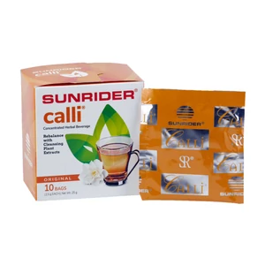 Sunrider Calli tea Natúr, 10 x 2,5g tasak