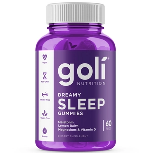 Goli Nutrition Dreamy Sleep gumivitamin  alvás támogatása melatoninnal 60db 