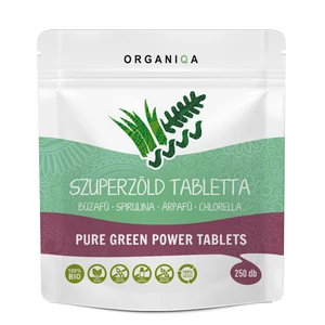 Organiqa Bio Szuperzöld tabletta 125g – 250 db