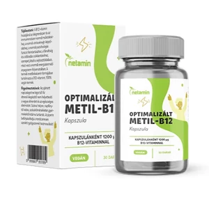 Netamin Optimalizált Metil-B12 vitamin kapszula, 30 db