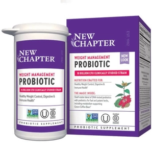 New Chapter Weight Management Súlykontroll Probiotikum 30 db 