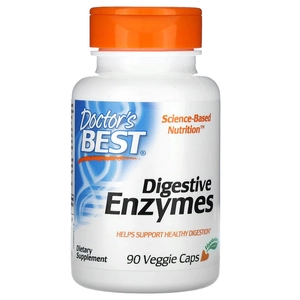 Doctor's Best Emésztő enzimek 90db 