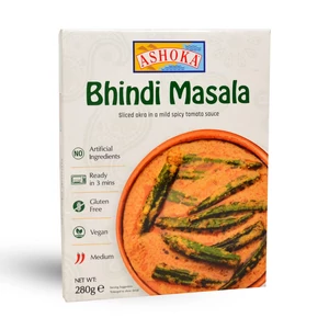 Ashoka készétel, bhindi masala, 280g