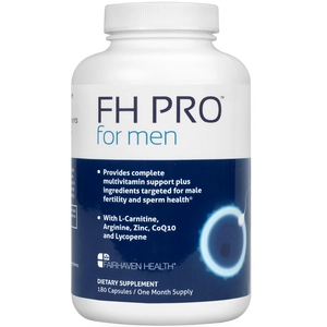 Fairhaven Health FH Pro férfiaknak Klinikai termékenység támogató táplálék kiegészítő 180db 