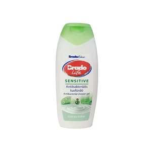 Bradolife Antibakteriális tusfürdő zöld tea illattal - Sensitive, 400 ml