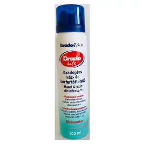 Bradoplus Bőr- és kézfertőtlenítő aeroszol, 100 ml