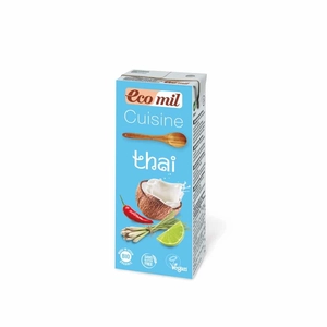 Ecomil Bio Thai Mártás/tejszín, 200 ml